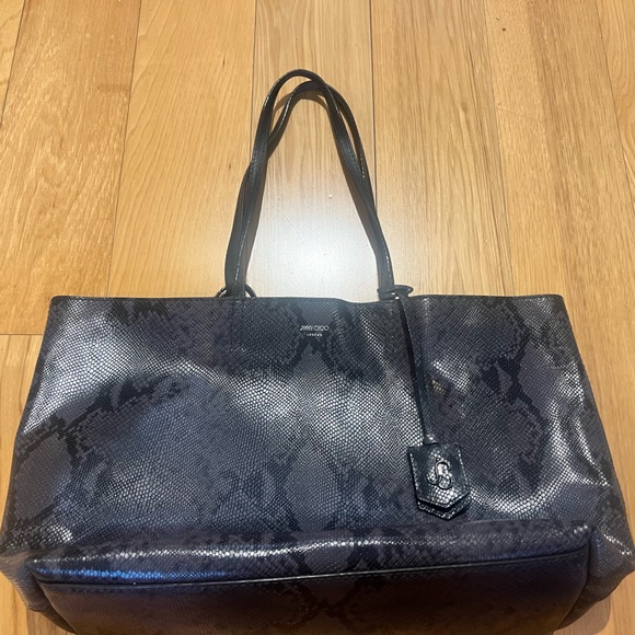 AUTHENTIC JIMMY CHOO NINE2FIVE TOTE - Picture 2 of 15